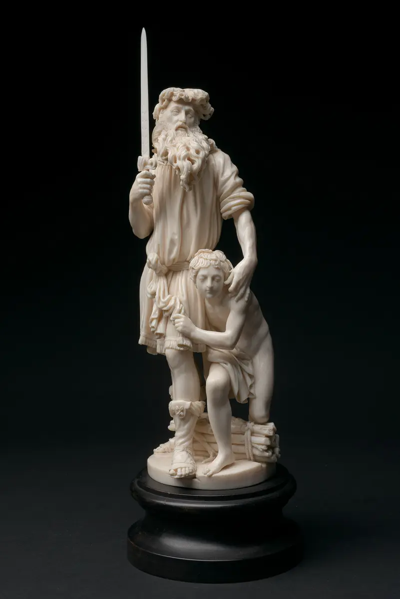 Abraham Leading Isaac to the Sacrifice