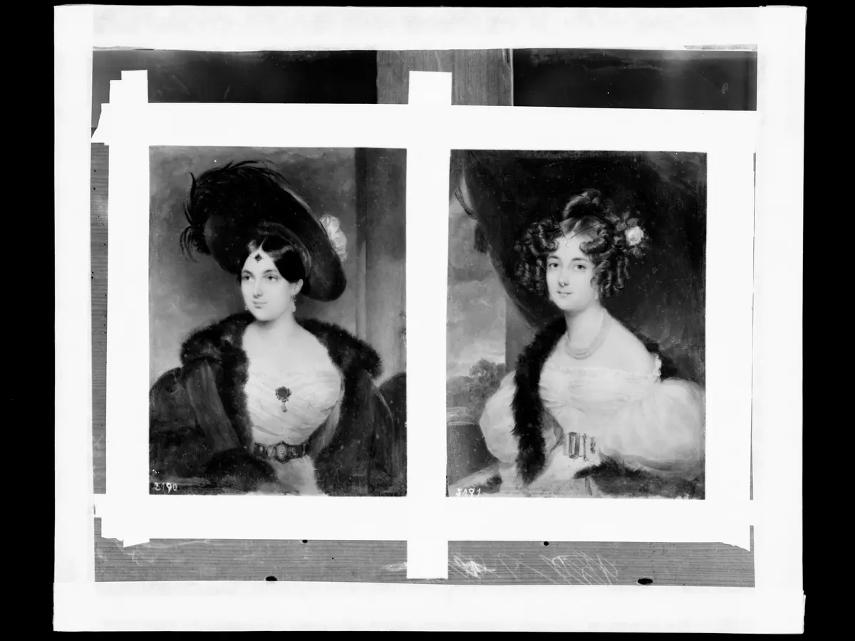 Gräfin Melanie Metternich und Gräfin Pauline von Metternich