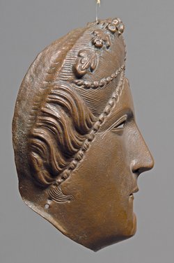 Weibliche Gesichtsmaske