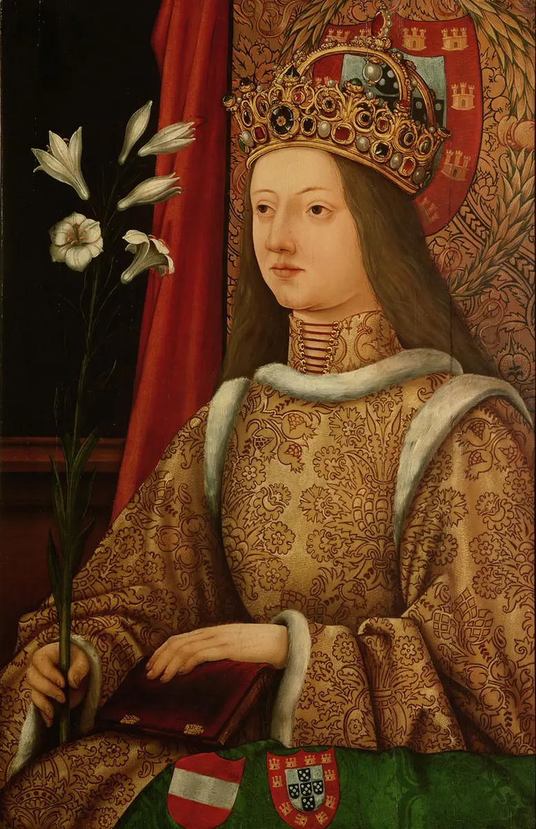 Eleonore von Portugal (1434/1437-1467), Kaiserin, Halbfigur, nach einem verlorenen Original von ca. 1460