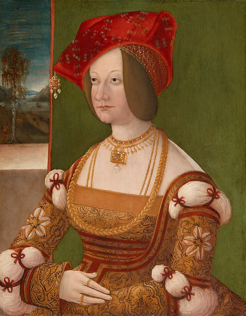 Bianca Maria Sforza (1472-1510), zweite Gemahlin von Kaiser Maximilian I.