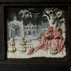 Tafel mit 60 Szenen aus den Metamorphosen des Ovid