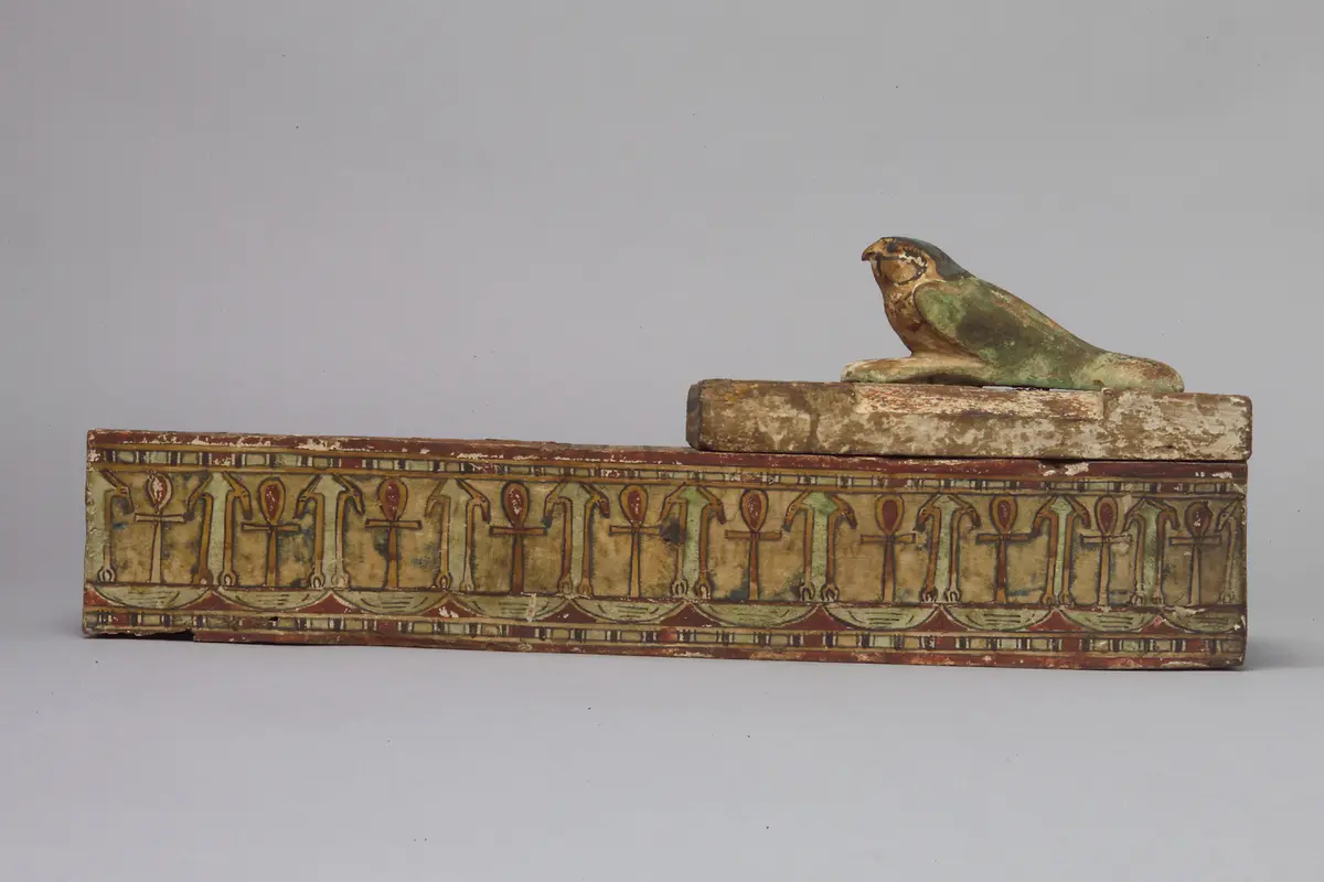 Basis für eine Ptah-Sokar-Osiris-Statuette