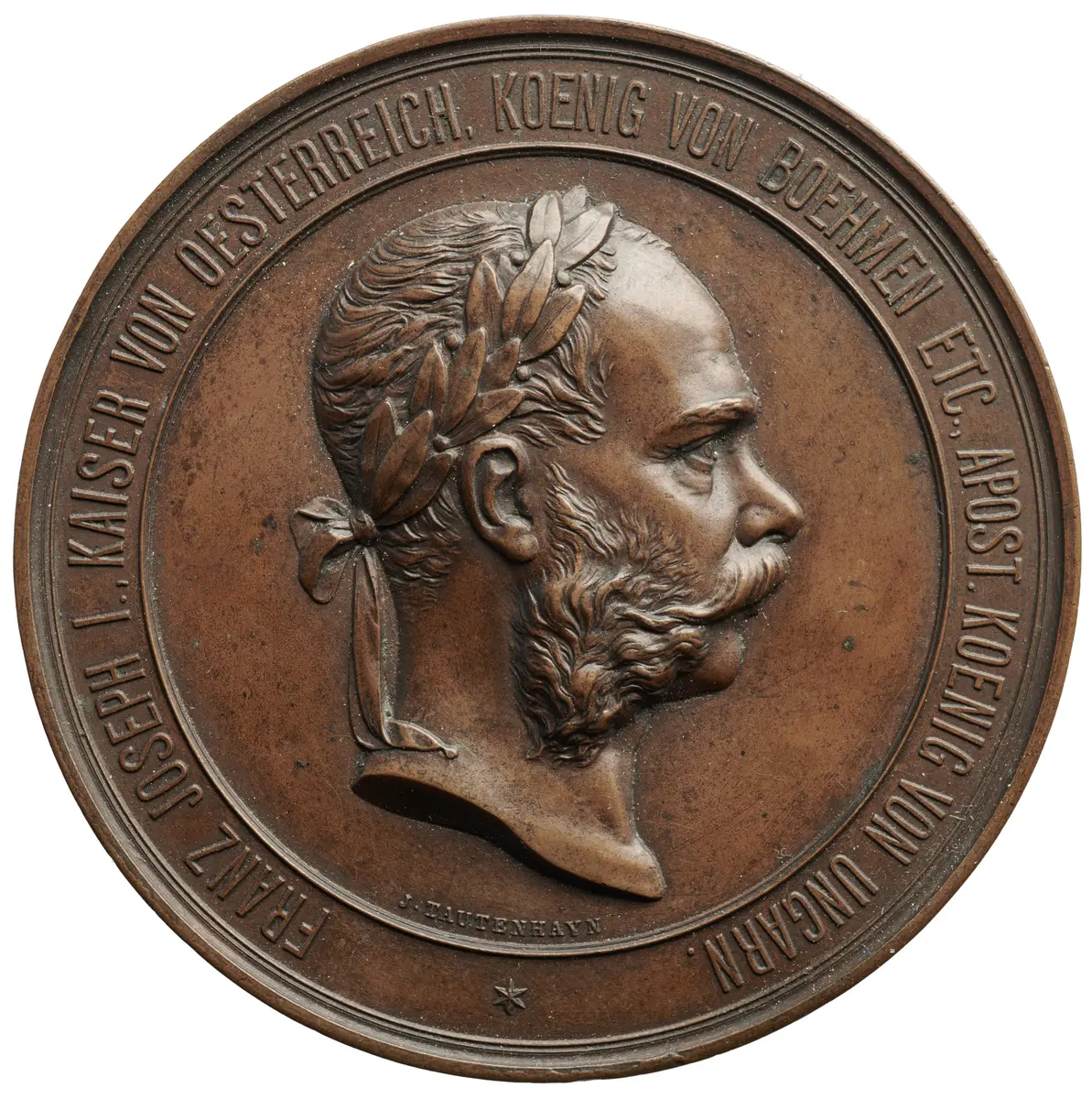 Wien: Preismedaille für die Weltausstellung 1873