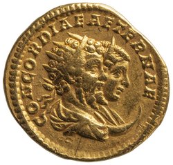 Septimius Severus, Iulia Domna und Antoninus III. (Caracalla)