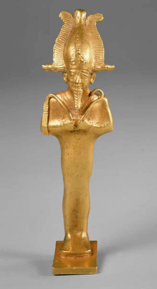 Kleine Figur des Gottes Osiris
