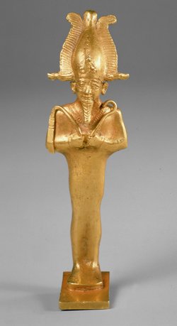 Kleine Figur des Gottes Osiris