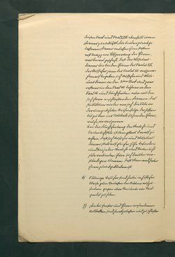 handschriftliche Dienstordnung für Museumsaufseher