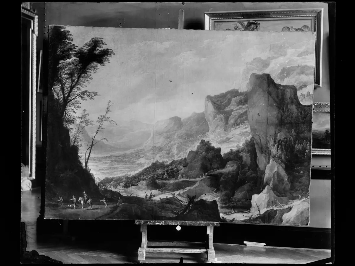 Große Gebirgslandschaft