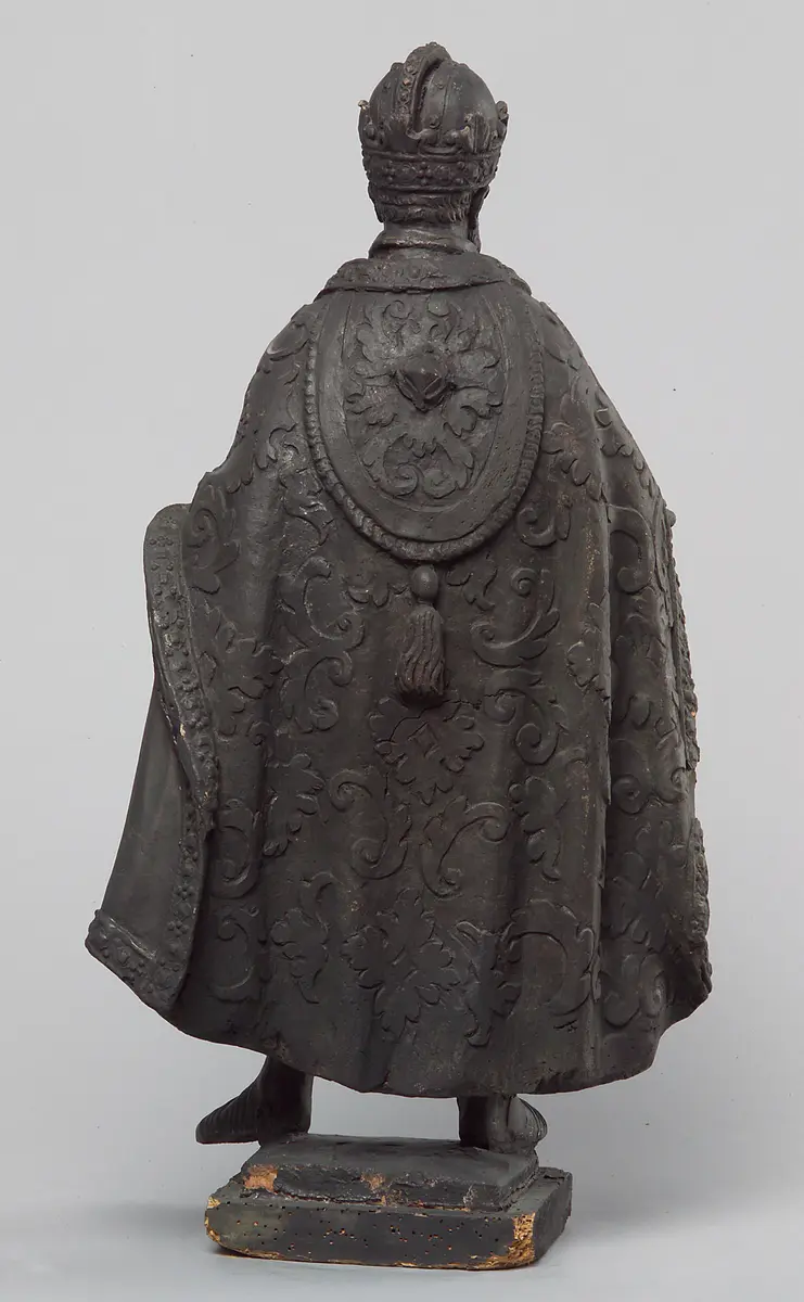 Kaiser Karl V., Statue, Statuette, Terracotta