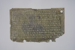Fragment eines Militärdiplomes