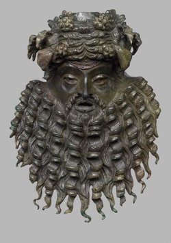 Bacchische Maske