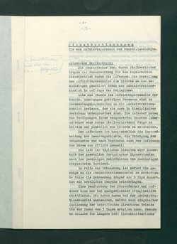 Dienstbestimmungen für das Aufsichtspersonal in den Sammlungen