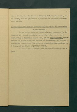 Entwurf einer Feuerlöschordnung für das Kunsthistorische Museum, 1926