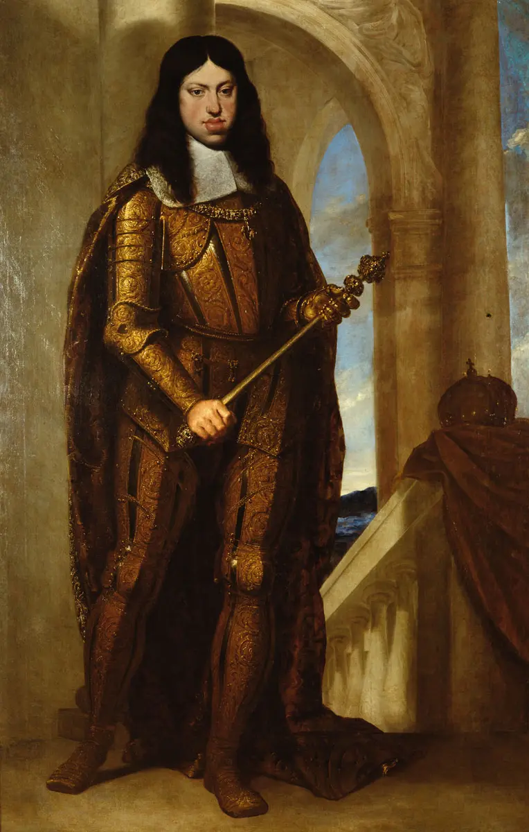 Kaiser Leopold I. (1640-1705) im Krönungsharnisch