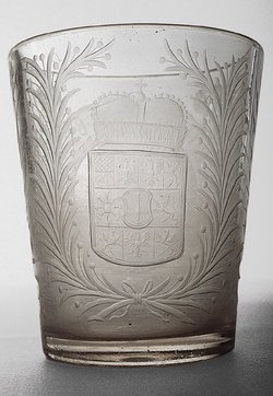 Becher mit Portrait des Kurfürsten Friedrich III. von Brandenburg
