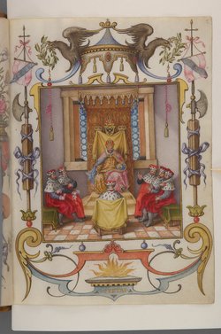 Schriftmusterbuch; 127 Blatt Pergament