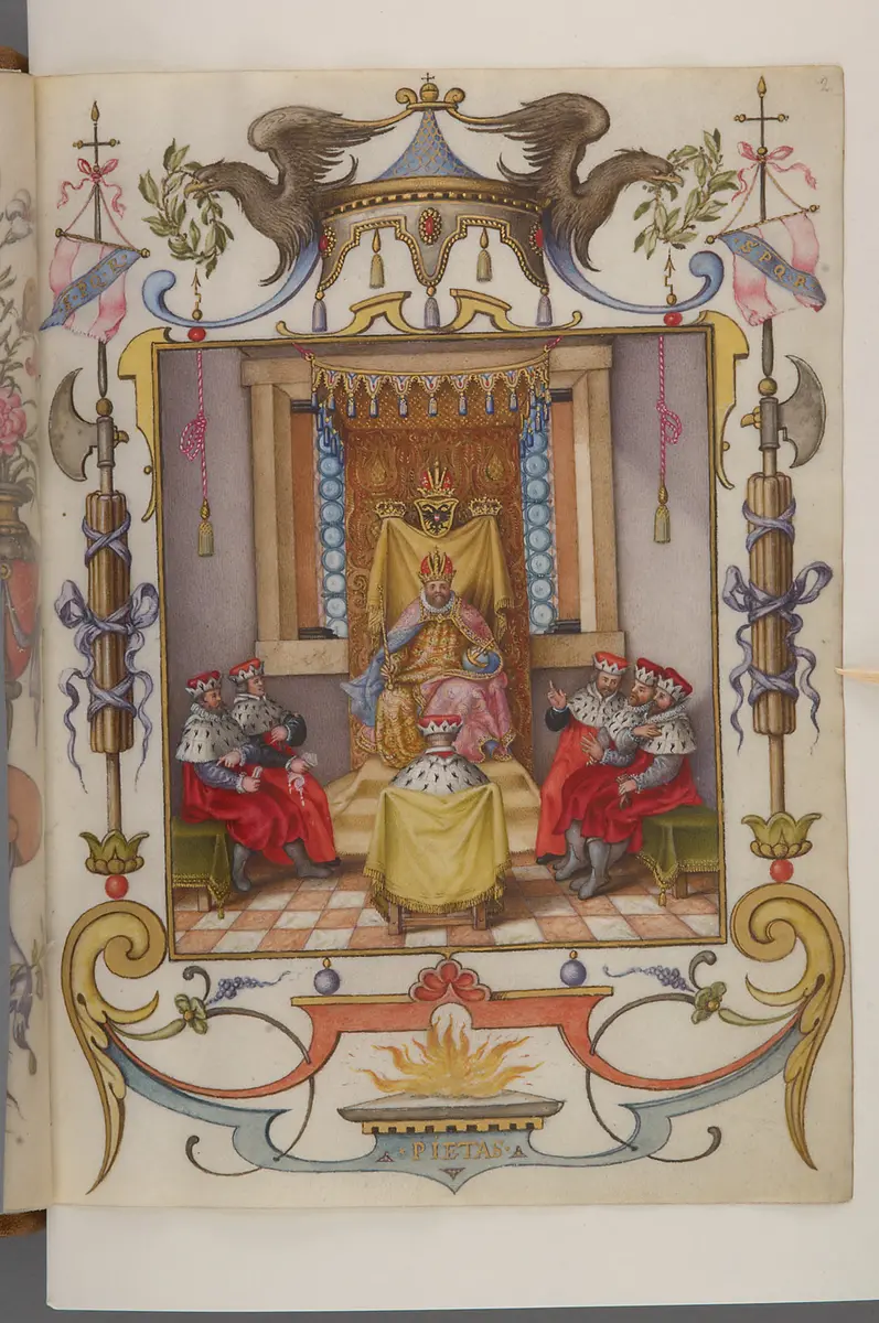 Schriftmusterbuch; 127 Blatt Pergament