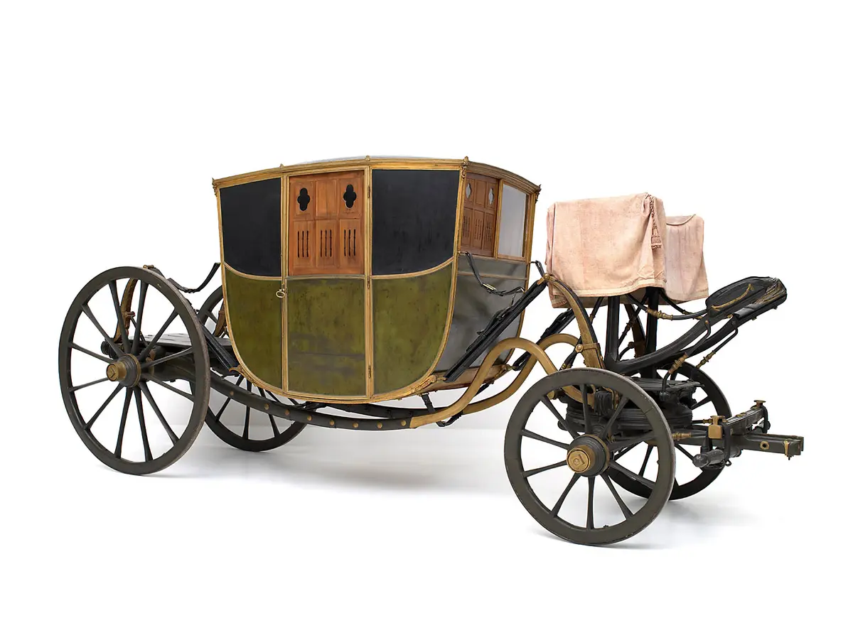 Four-seater travelling carriage of the Counts Harrach