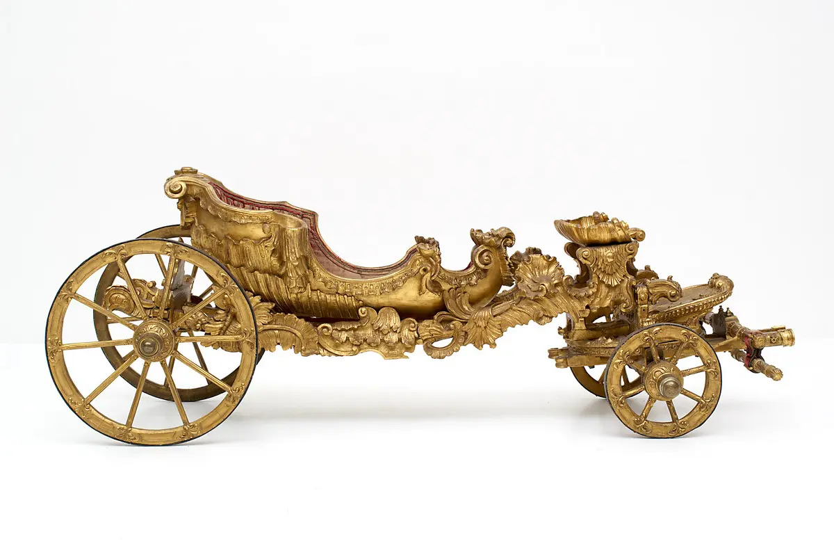 Vergoldeter Karussellwagen Maria Theresias
