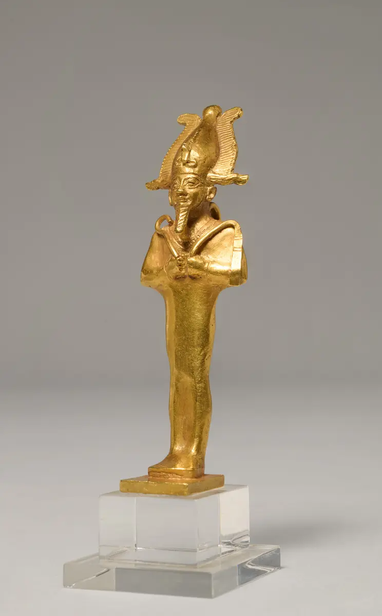 Kleine Figur des Gottes Osiris
