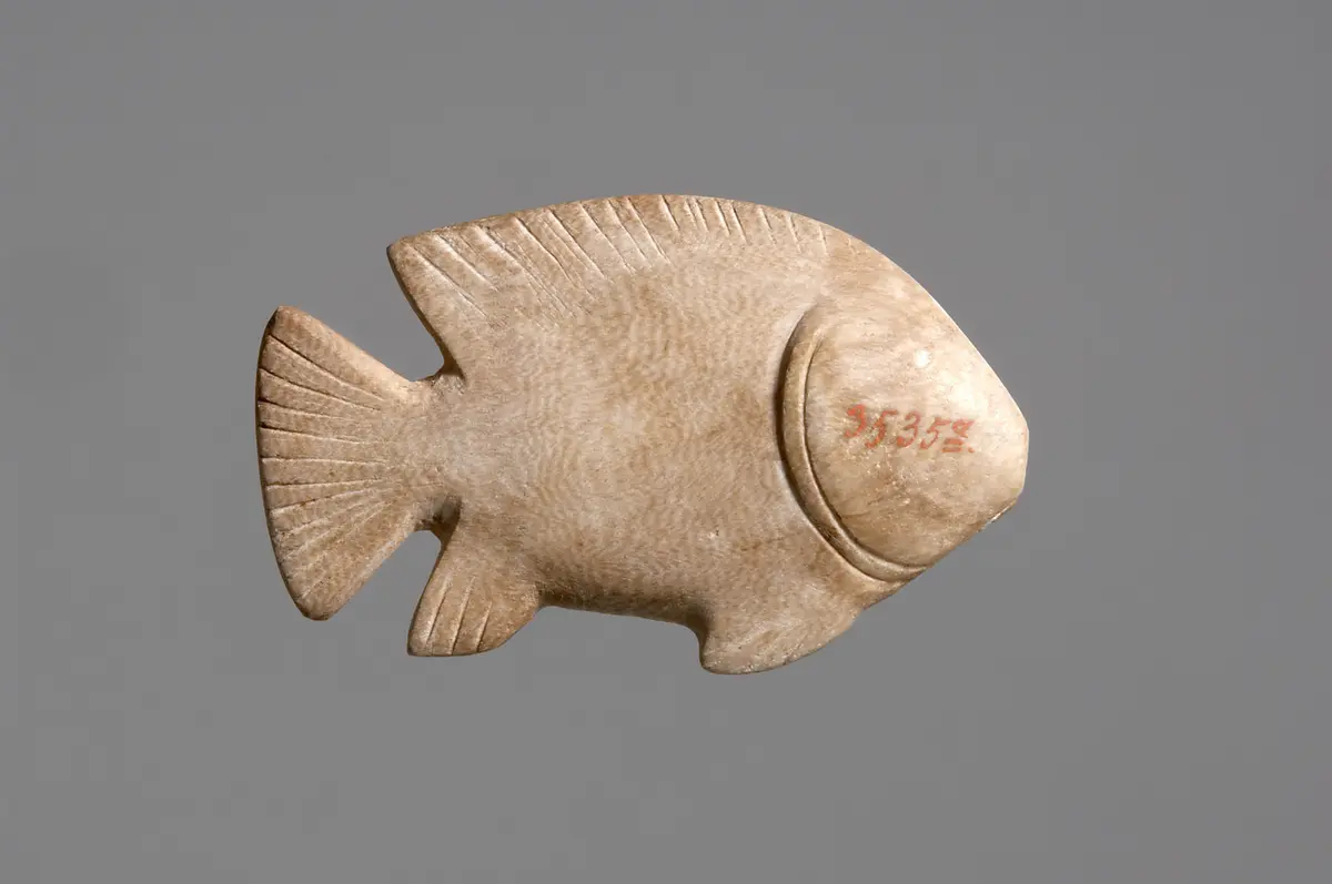 Salbschale in Form eines Tilapia-Fisches