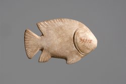 Salbschale in Form eines Tilapia-Fisches