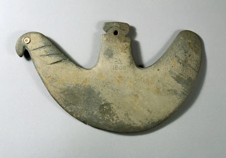 Amulett in Vogelgestalt
