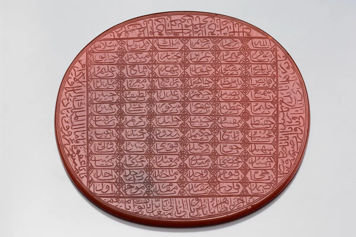 Talisman mit den 99 Namen Allahs
