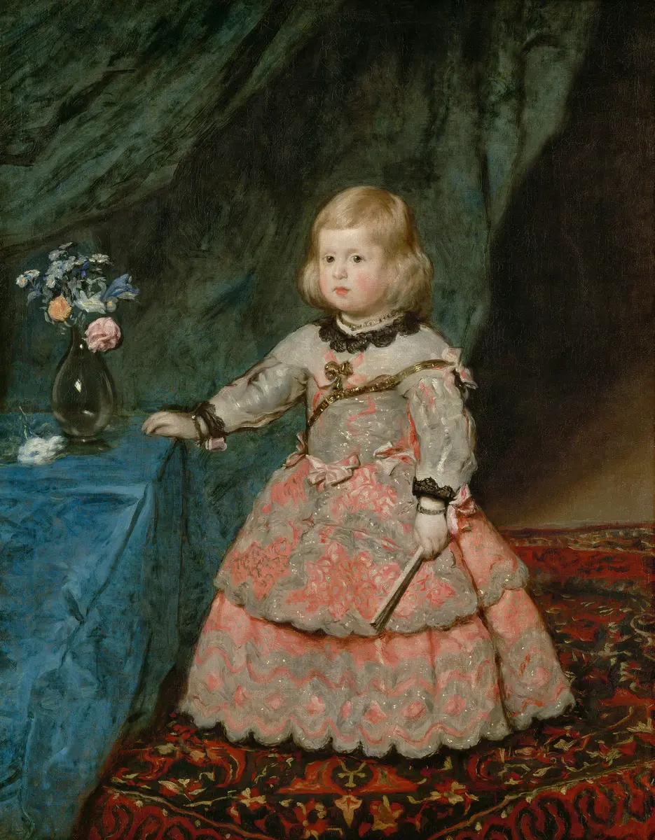 Infanta Margarita (1651–1673) in a pink Gown