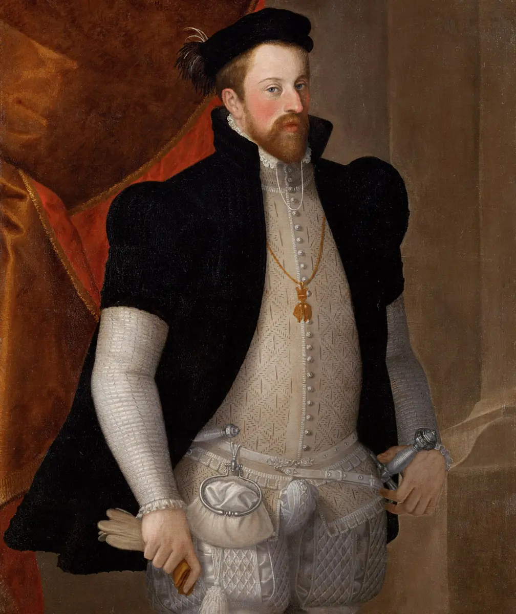 Erzherzog Ferdinand II. (1529-1595), Kniestück