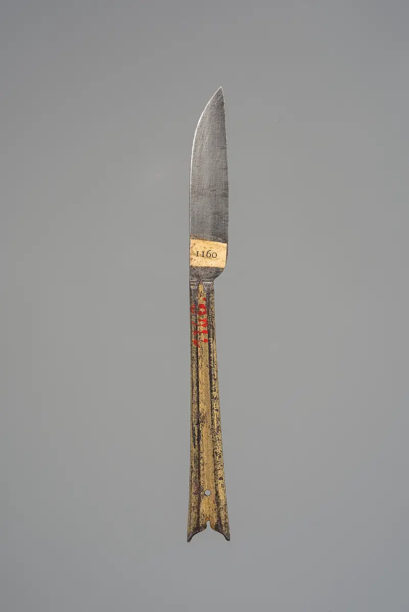Messer eines Schreibzeugs