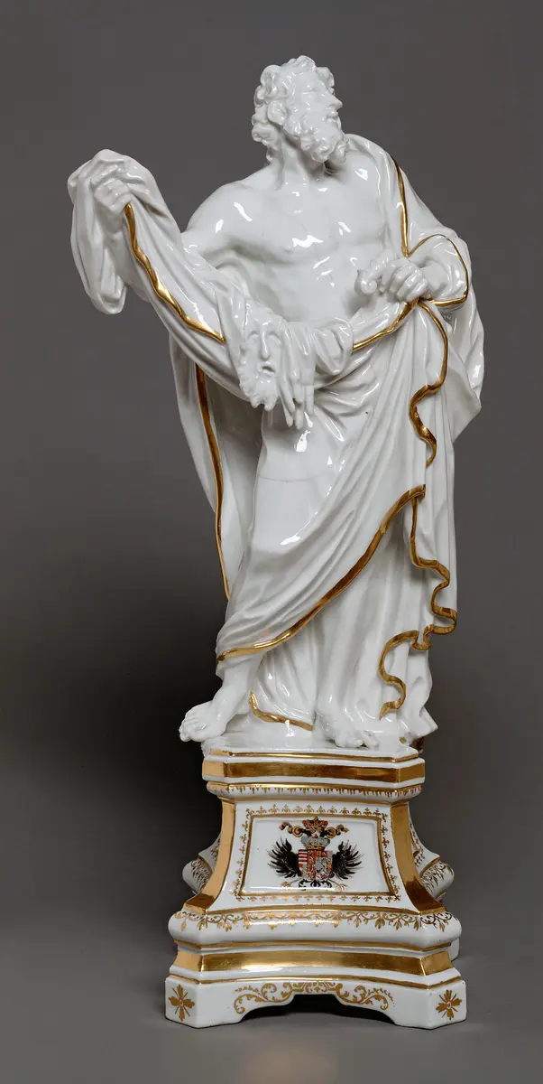 Hl. Bartholomäus der Altargarnitur der Kaiserin Wilhelmine Amalia