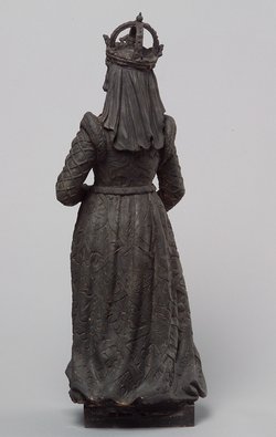 Gertrud (Anna) von Hohenberg, Terracotta, Statue, Statuette