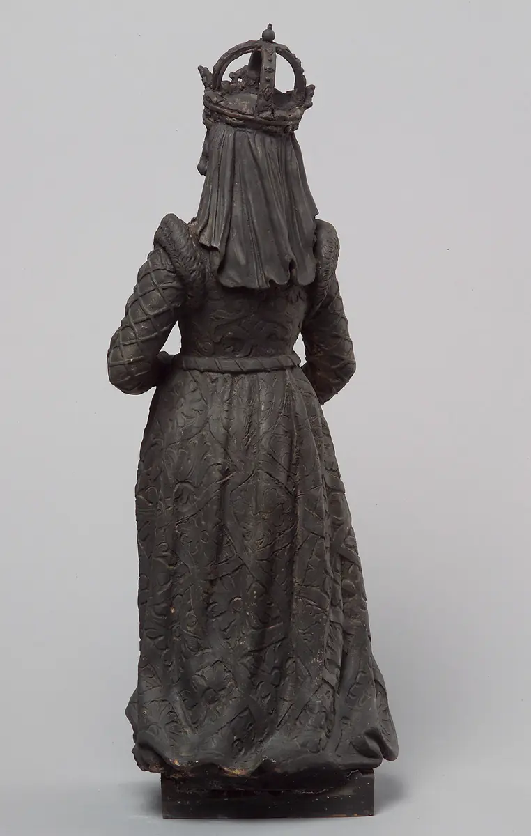 Gertrud (Anna) von Hohenberg, Terracotta, Statue, Statuette