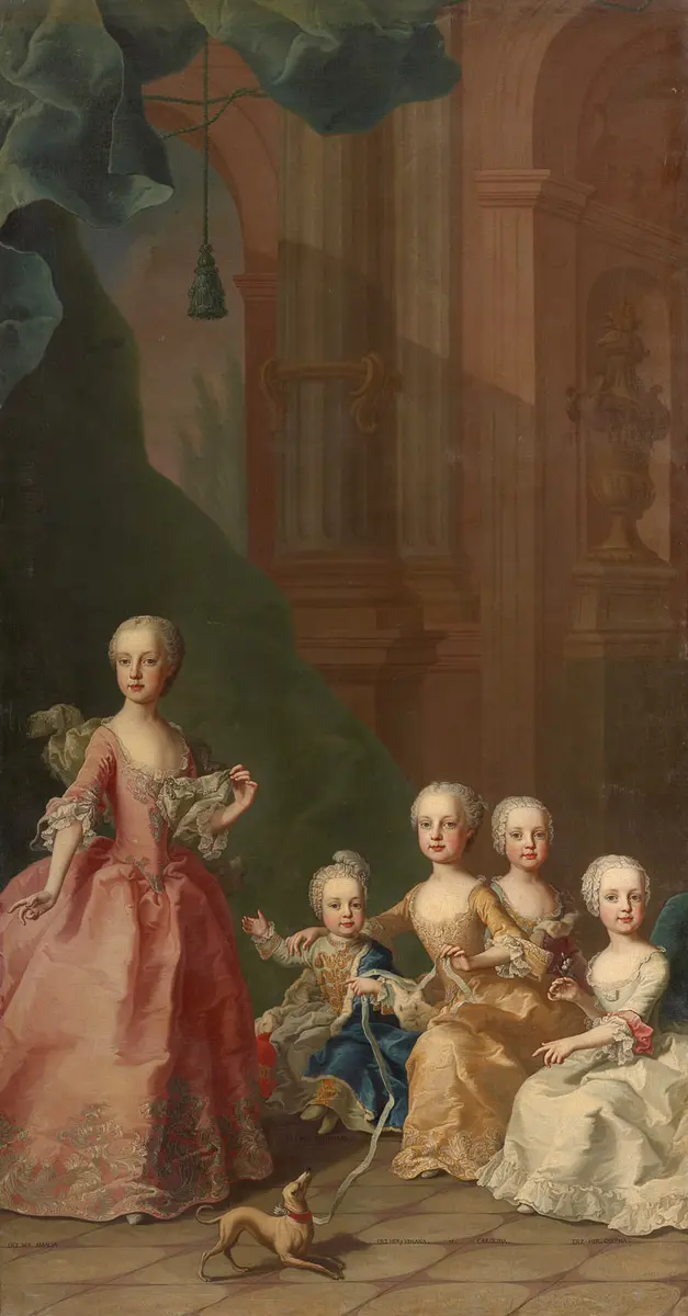 Fünf Kinder der Maria Theresia