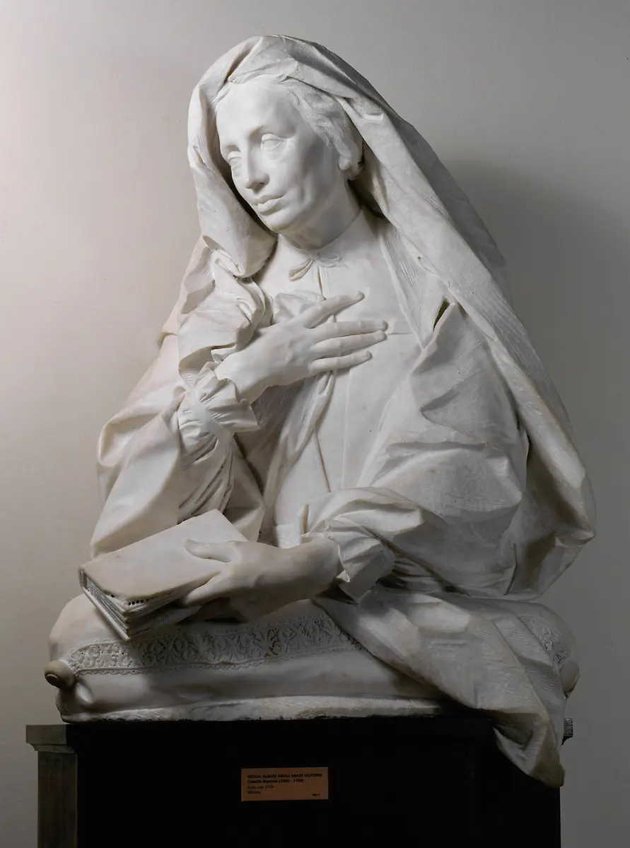 Giulia Albani degli Abati Olivieri; Halbfigur