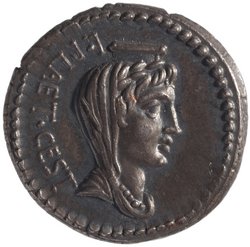 Röm. Republik: M. Iunius Brutus und L. Plaetorius Cestianus