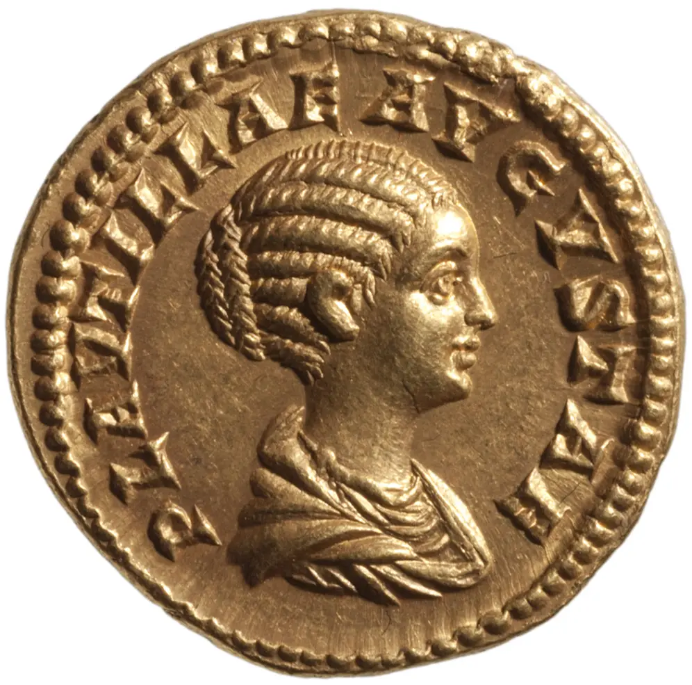 Antoninus III. (Caracalla) und Plautilla
