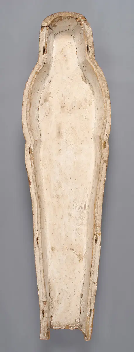 Deckel des mumienförmigen Innensarges des Anch-ef-en-mut