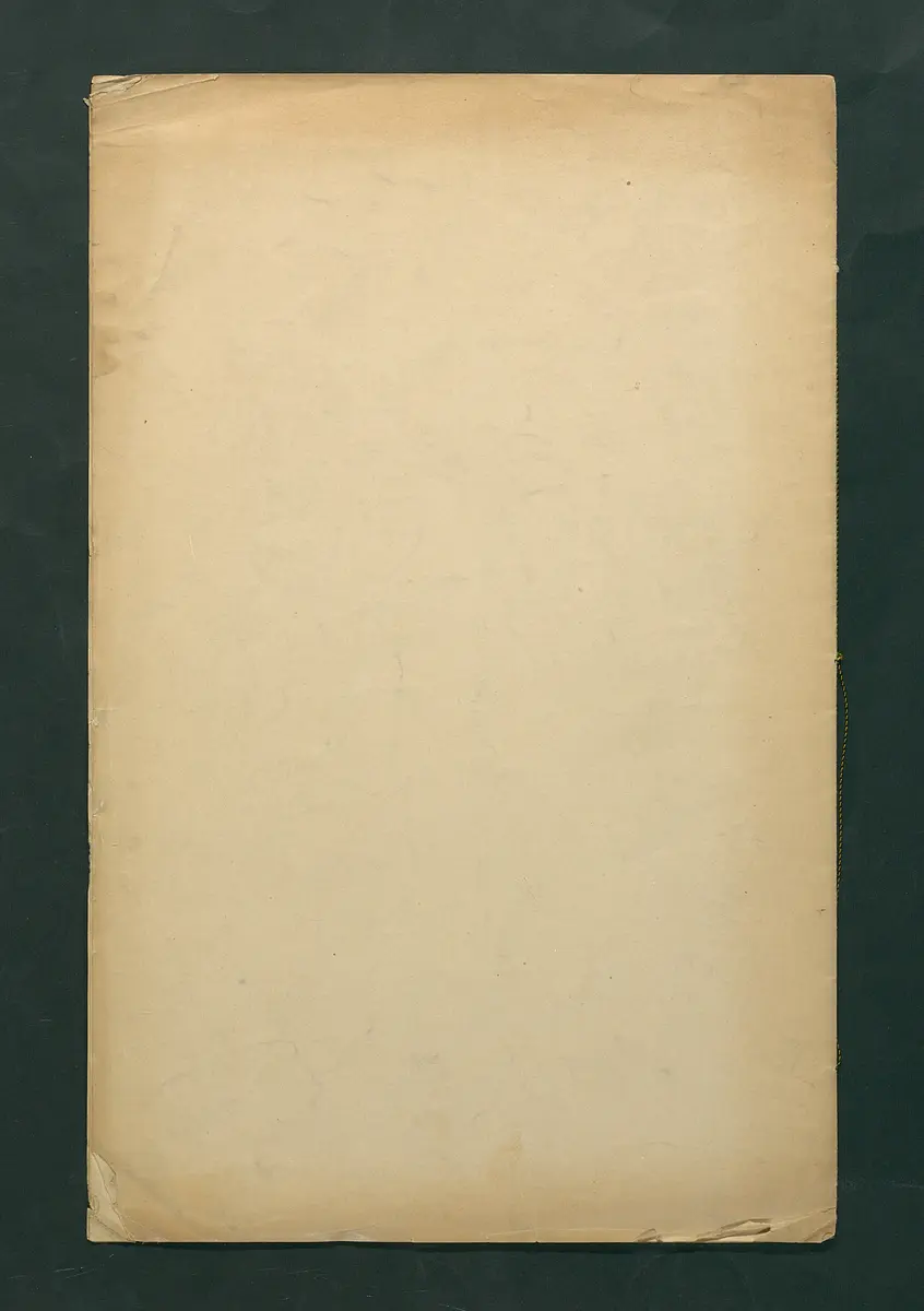 handschriftliche Dienstordnung für Museumsaufseher