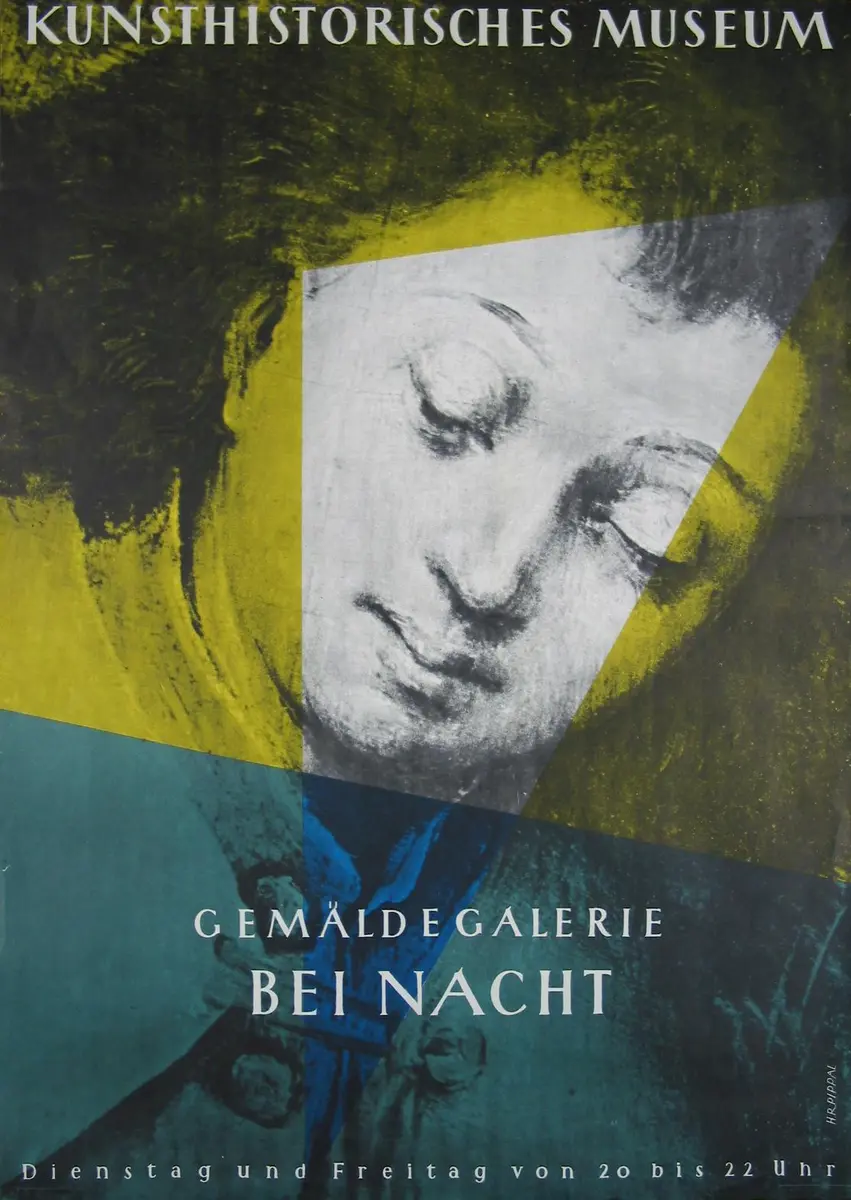 Gemäldegalerie bei Nacht