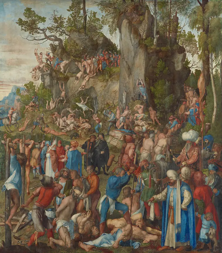 Marter der zehntausend Christen