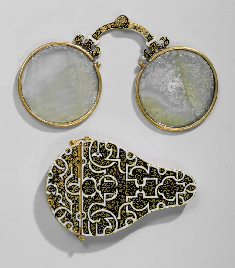 Pair of Glasses with Case
