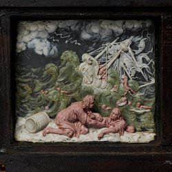 Tafel mit 60 Szenen aus den Metamorphosen des Ovid