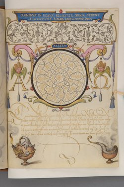 Schriftmusterbuch; 127 Blatt Pergament