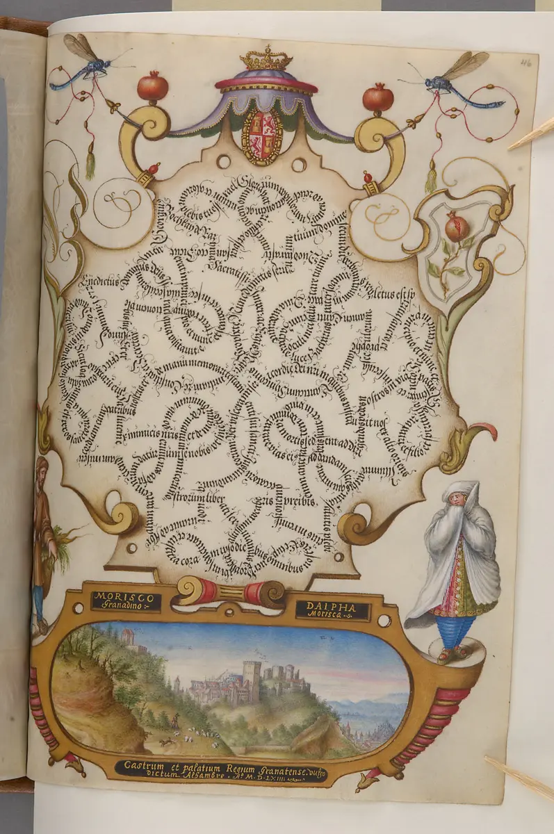 Schriftmusterbuch; 127 Blatt Pergament