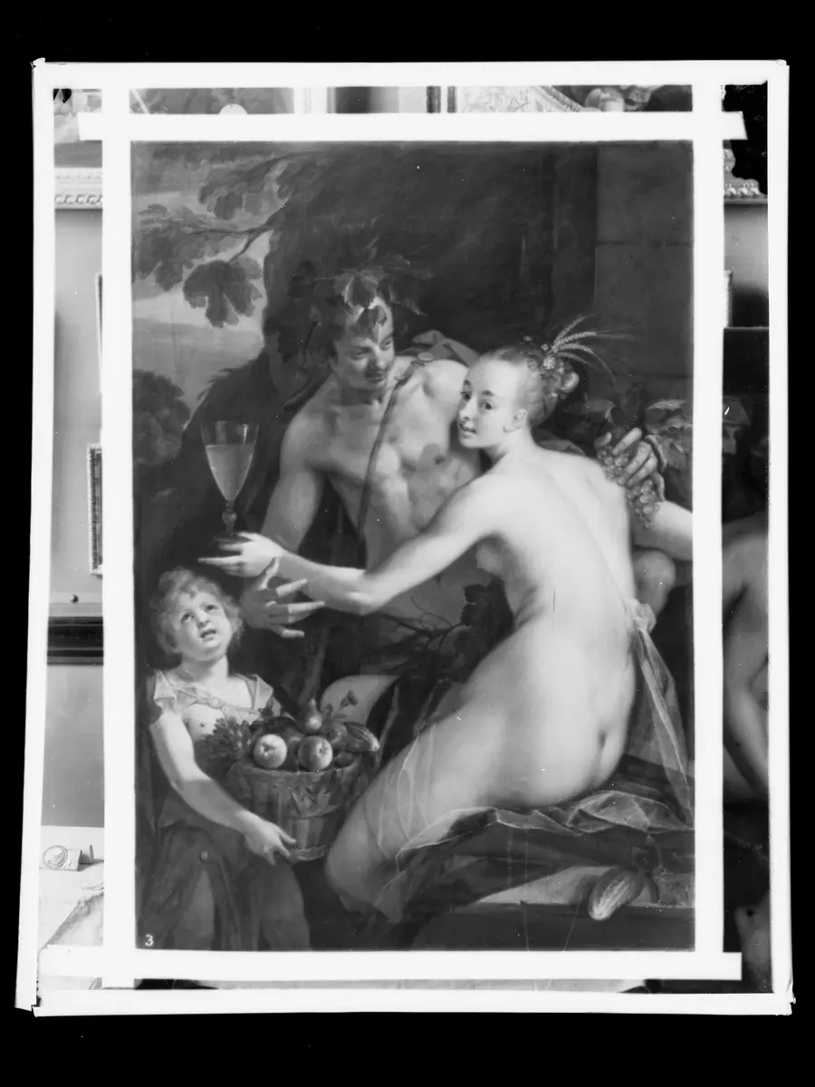 Bacchus, Ceres und Amor
