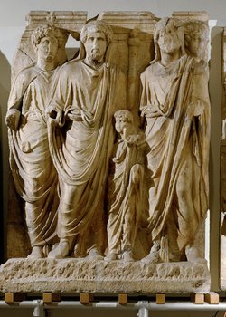 Adoption der Kaiser Lucius Verus und Marc Aurel