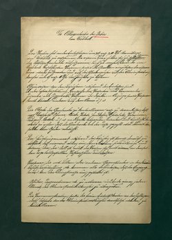 Die Obliegenheiten des Portiers im Vestibüle